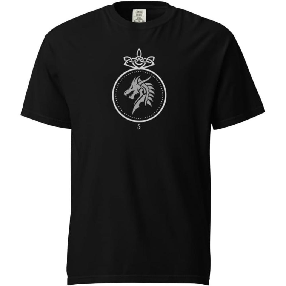 Generic Dragon Head Heavyweight t-Shirt XXXXXL чёрный