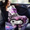 1pc. Cute Kuromi Design Blanket - Perfect for Home, Office, Outdoor Use & G