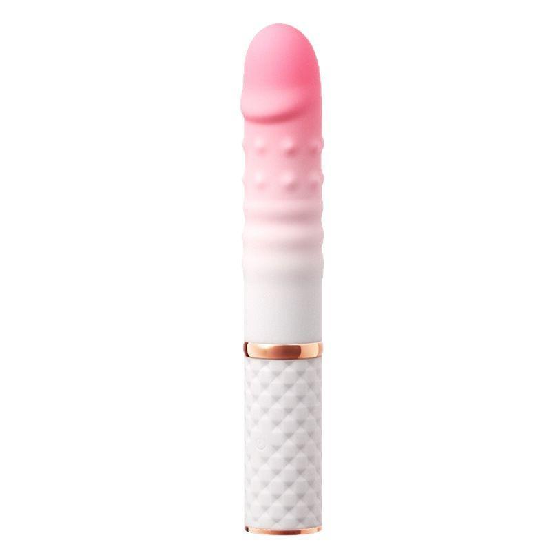 Automatic Telescopic Masturbator for Women with Ten Vibration Modes - Portable Sit-Type Design