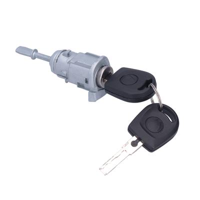 Door Lock Cylinder with 2 Keys 604837167 Replacement Fit for Bora 1J2 1J6 1997 2005