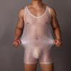 Lingerie Bodysuit Men Mens Bodysuits Oil Shiny See Through