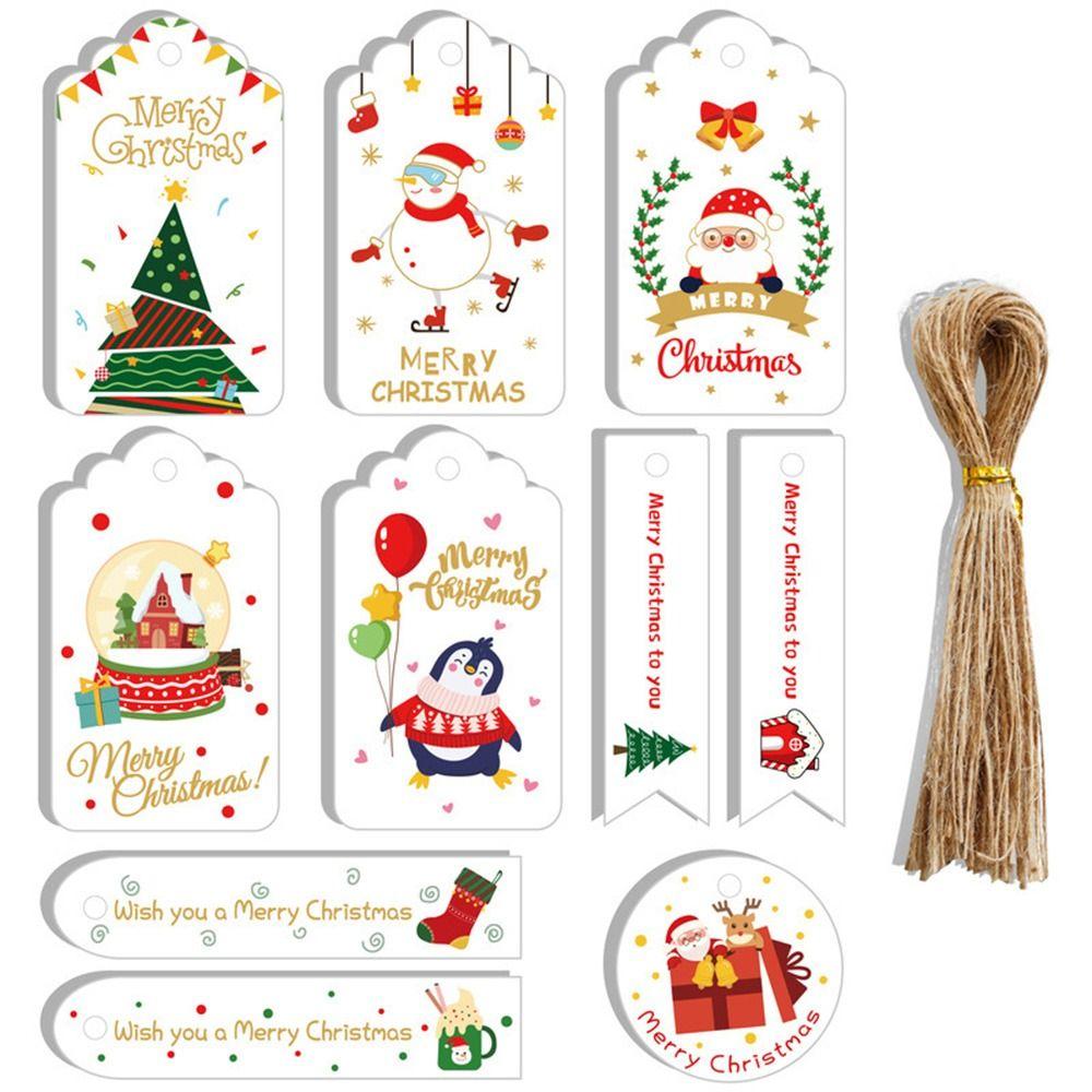 Label DIY Crafts For Home Xmas Christmas Decorations Gift Decor Tags Wrapping Cards Thank You Label