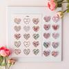 Clay Cutter and Floral Clay Transfer Paper Water Soluble Floral Transfer Sheet