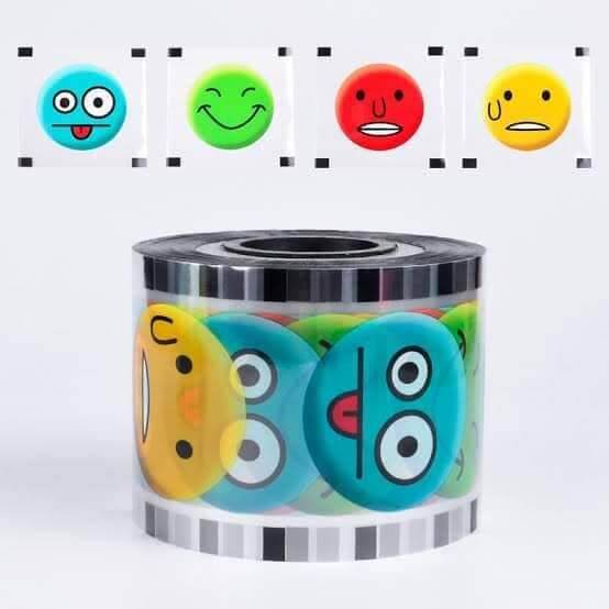 Sealing Film 3000shots Milktea For cup sealer machine. EMOJI