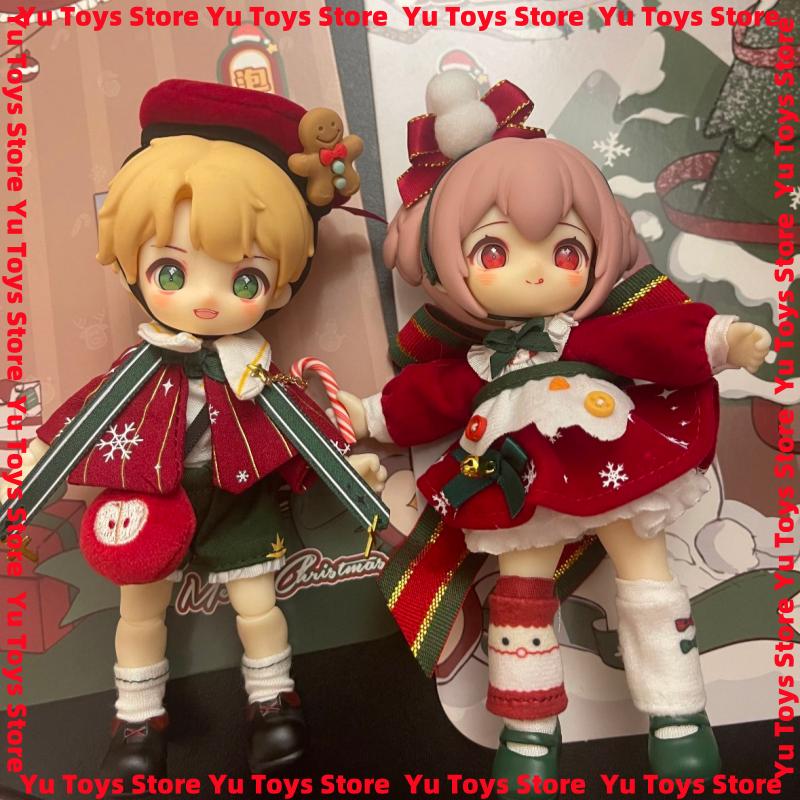 Official Christmas Nagi Animal Kindergarten ing Party Series Hanging Card Bjd Action Doll Desktop Decor Toy Christmas Gift