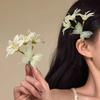Zircon Butterfly Flower Duckbill Hair Clip - Elegant and Versatile Hair Accessory