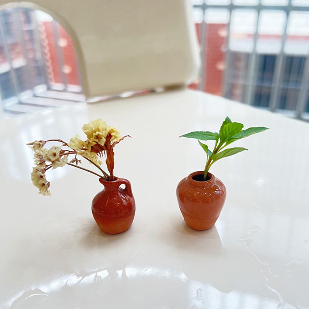 Ceramic Refrigerator Magnets Cute Mini Vase Design with Strong Magnetic Base for Notes/Photos Perfect for Kitchen/Office/School