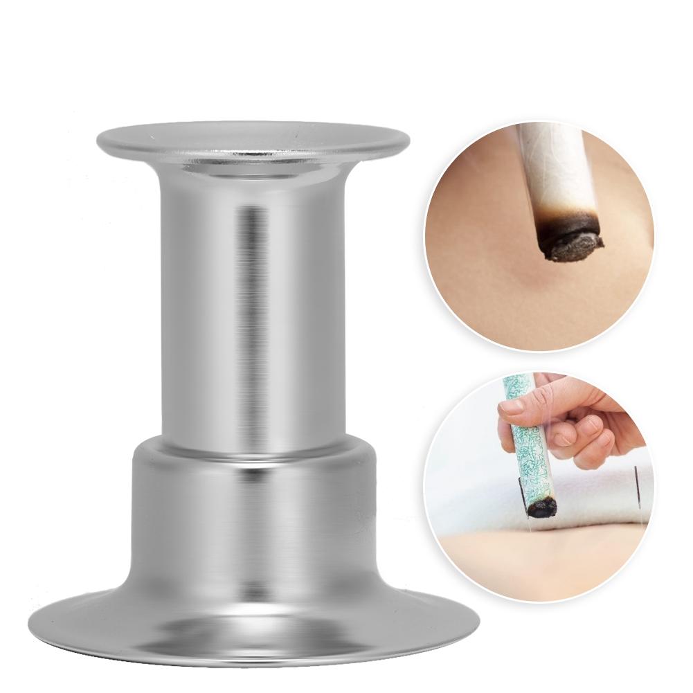 Edelstahl Moxibustion Löschroller Rollhalter Moxastab Löscher