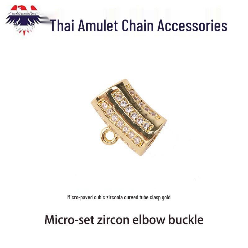 

Позолоченная инкрустированная бриллиантами изогнутая трубчатая пряжка подвеска кольцо ожерелье браслет аксессуар золотой