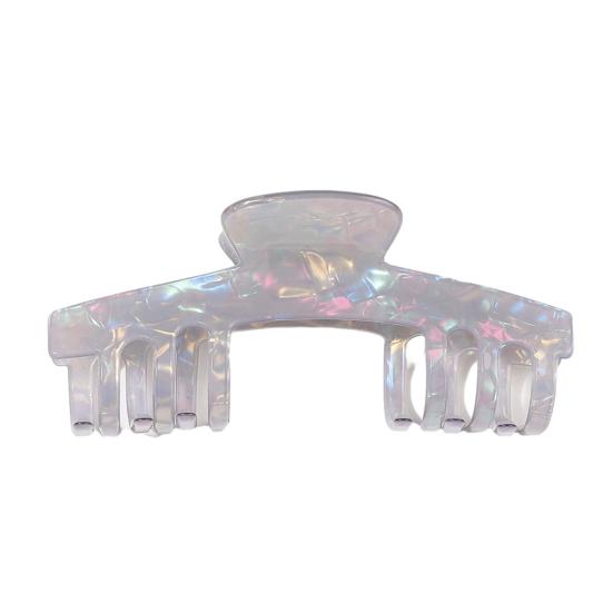 Haarkralle Hohl Design Anti-Rutsch-Zähne Hinterkopf Duschclip Leicht Mittlere Größe Hai-Haarkralle Vielseitiges Haaraccessoire