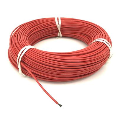 Topný kabel z uhlíkových vláken 24K 17ohm/m Fluoroplast 2,3mm Drát pro teplou podlahu Měkké elektrické dráty
