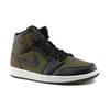 Jordan 1 Retro Mid GS Tela Oliva 554725-301