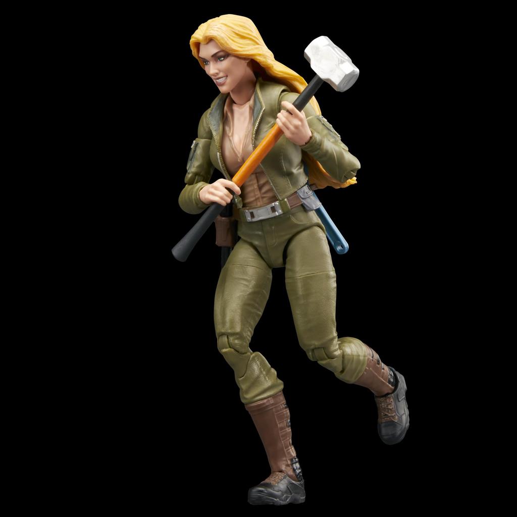 G.I. Joe Classified Series Retro Card Back Courtney [Cover Girl] Krieger, Collectible 6-Inch Action Figure with 9 Accessories