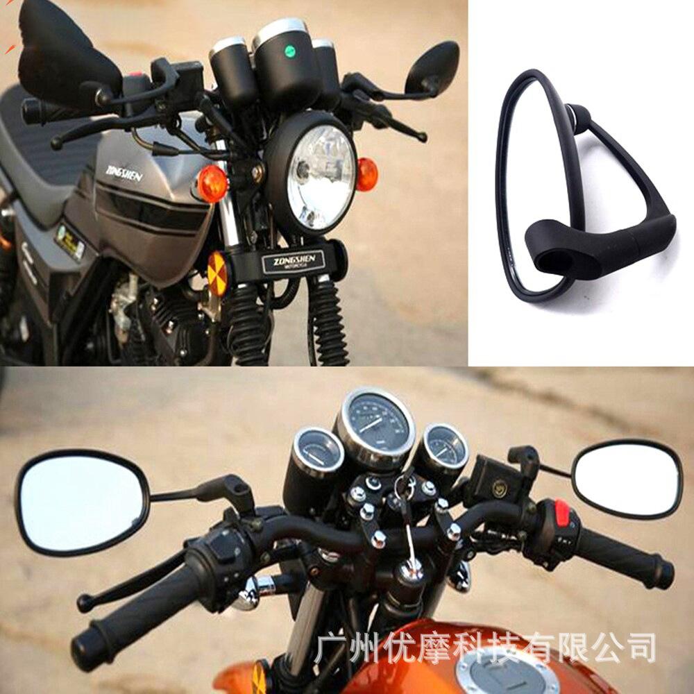 8/10MM Motorcycle Retro Modification Rearview Mirror Reversing Mirror Reflector xsr900/XSR155/Rebel