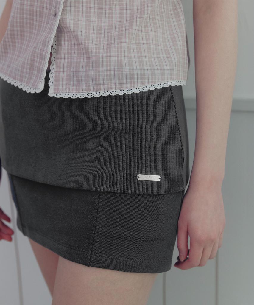 Teuwi Bonir Folding Mini Skirt