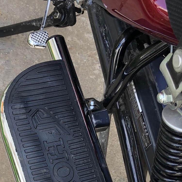 Compatible Foot Pegs & Side Stand for Wuyang-Honda WH125-20/20A (National IV Lingyu Taizi)