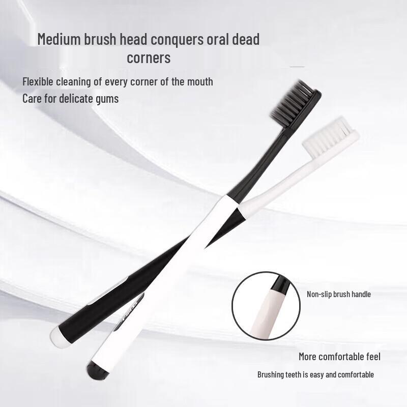 Dr. Ya Carbon Deep Clean Toothbrush, 4-Pack