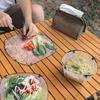 Lightweight Folding Bowl Plate Cup Filter Portable Plastic Picnic Tableware