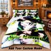 Aespa Custom Name 3Pcs Bedding Set 1 Bed Sheet 2 Pillowcases Bedroom Home Decor