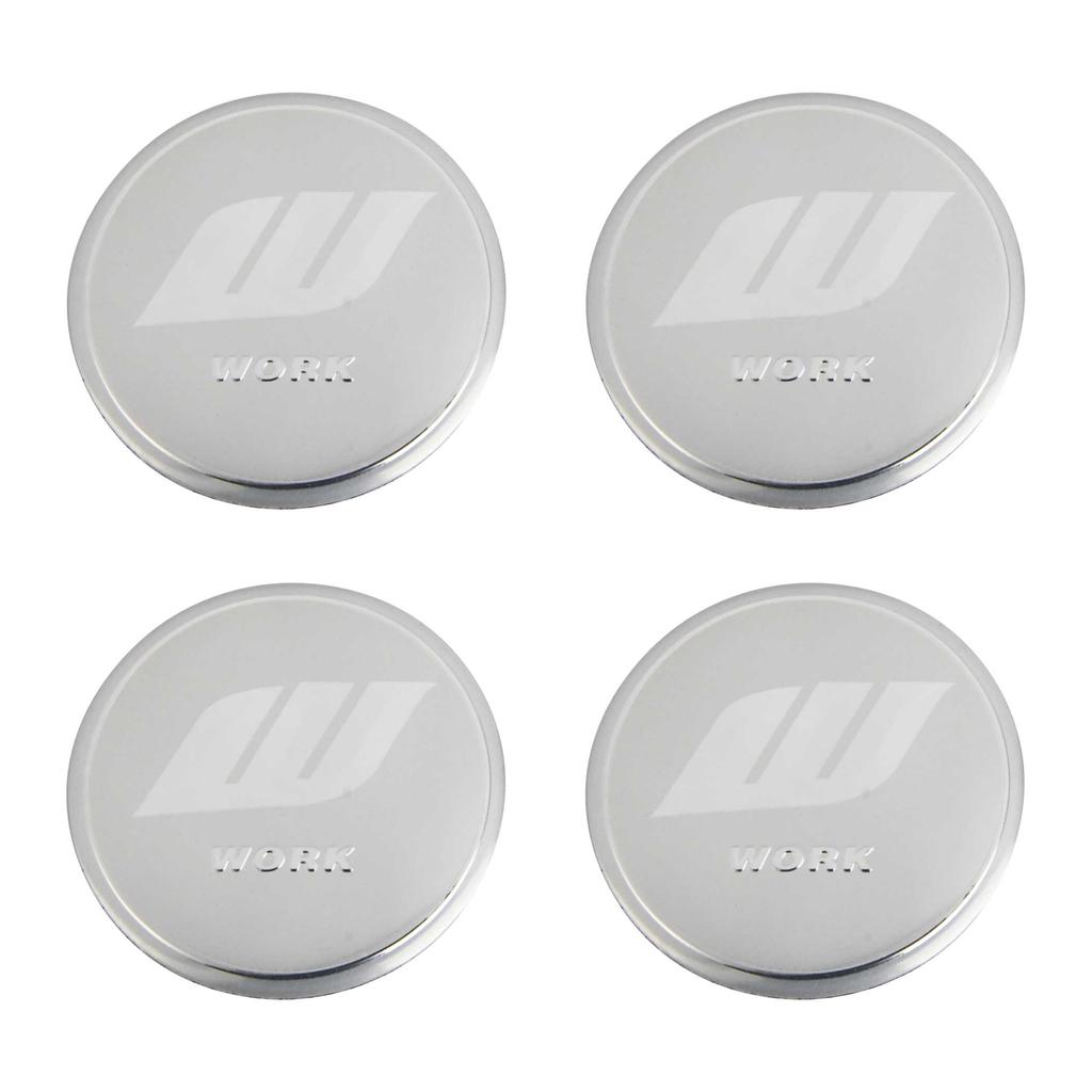 45mm Wheel Sticker 50mm WORK EMOTION 56mm Rim Center Emblem EQUIP 60mm Wheel Cover Hub Cap Badge 65mm VS MEISTER XT7 ZR10 S1 T5R