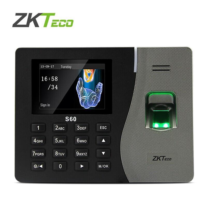 ZKTeco S60 Fingerprint Time Attendance Machine