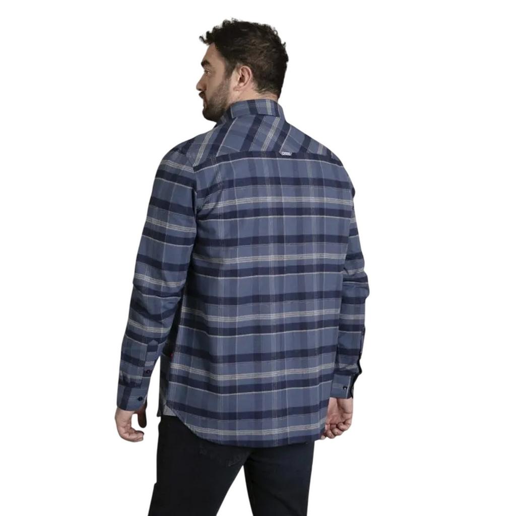 Duke Mens D555 Shrewsbury Checked Kingsize Shirt