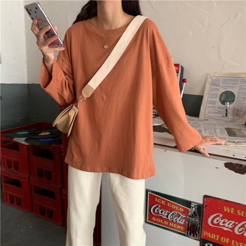 Women's Top Long Sleeved T-shirt Base Shirt