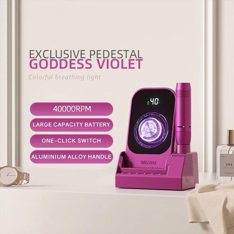 40000RPM Nail Drill Machine Professional Drill for Nail Electric Nail Sander with Diamond Portable Gel Polisher Manicure Tools