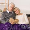 95th Birthday Gifts for Women Decorations Blanket 95 Year Old Present Ideas Happy Birthday Gifts for Mom Wife Grandma Friends Fleece Blanket 30x40in