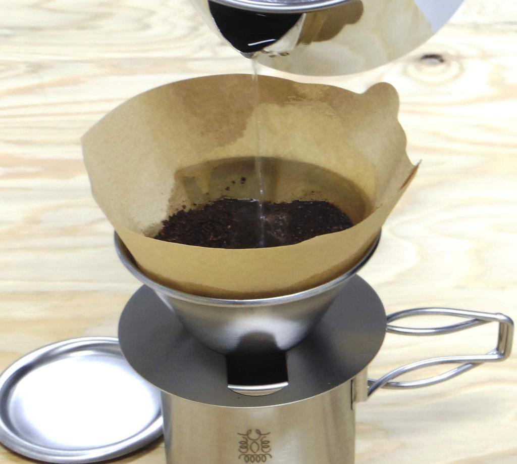 Katari Shoji PTYGRACE Outdoor Camping Cooker Set Kettle Cooker Coffee Dripper Set No Storage Bag Made In Japan & PY-C004