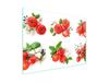 Glass Protective Plate for the Stove 70x52 Vegetables
