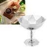 Round Deep Cup Serving Cup Smooth Mirror Food Cup Practical Treat Container  Home Ice Cream