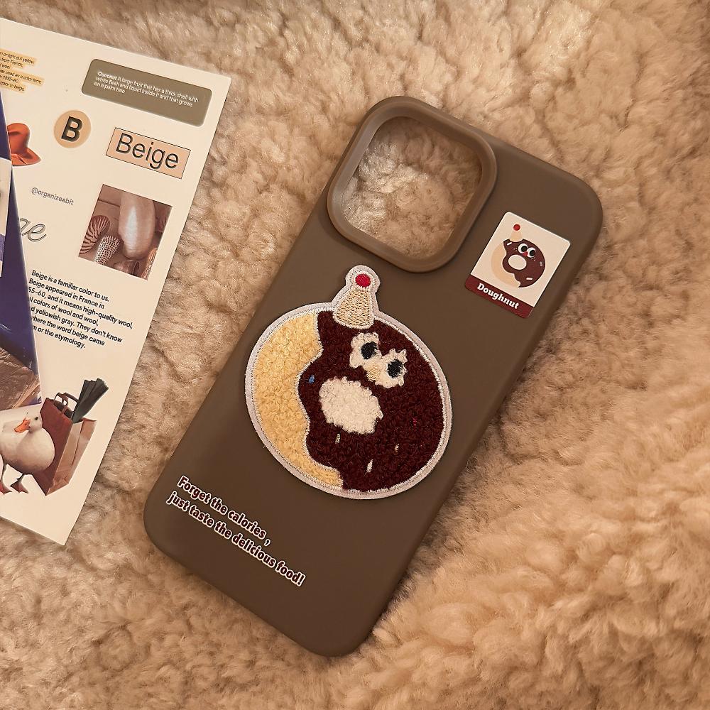 Fuzzy Food Fries Case Suitable for IPhone 15 Pro Max, Apple 16, and IPhone 17 Models. 3D Protective Case for Multiple IPhone Models.