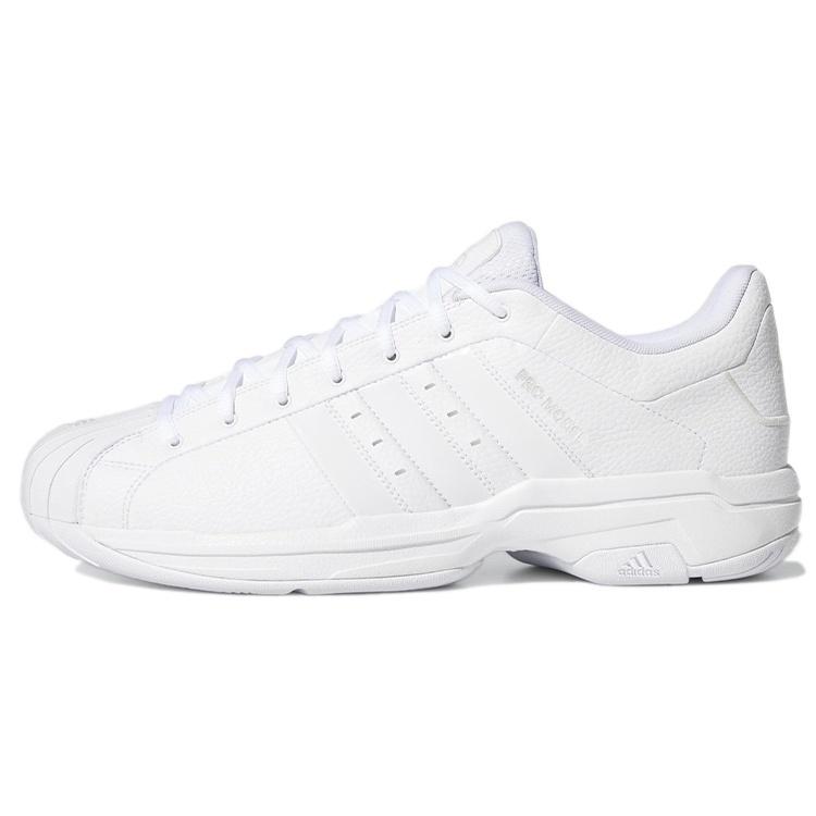 adidas Pro Model 2G Low  Triple White  Men s FX7099 EU 41⅓