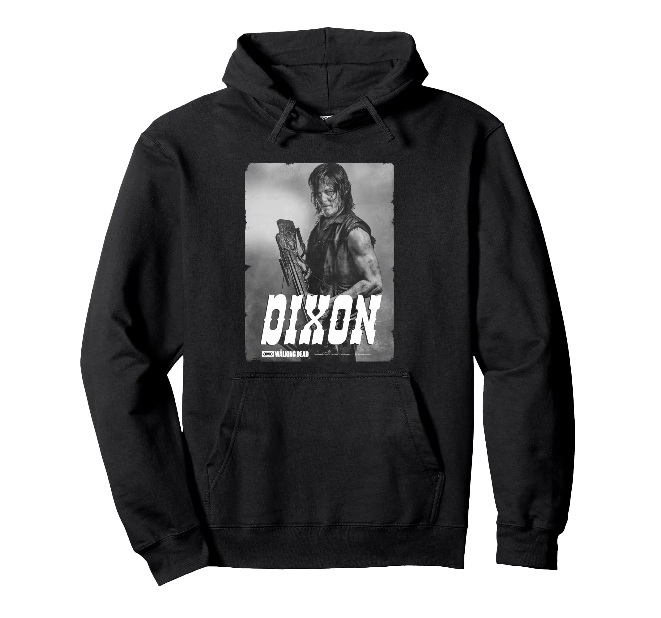 

The Walking Dead s Darryl Silver Portrait Hoodie
