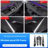 For BMW 5 Series I5 G60 2024-2025 LHD Door Window Lifting Switch Panel Frame Trim Sticker Car Door Button Frame Trim Cover