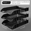 Shelf Document Rack Desktop Storage File Shelf Multi-Layer Classification Hanaper Office Folder Rack File Disk File Shelf Classification Handy Gadget