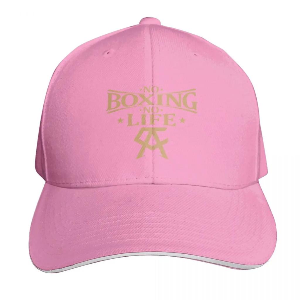 No Boxing No Life Guld Basebollkeps Anpassad Hatt Rave Sommarhatt Flickors Hattar Herrar