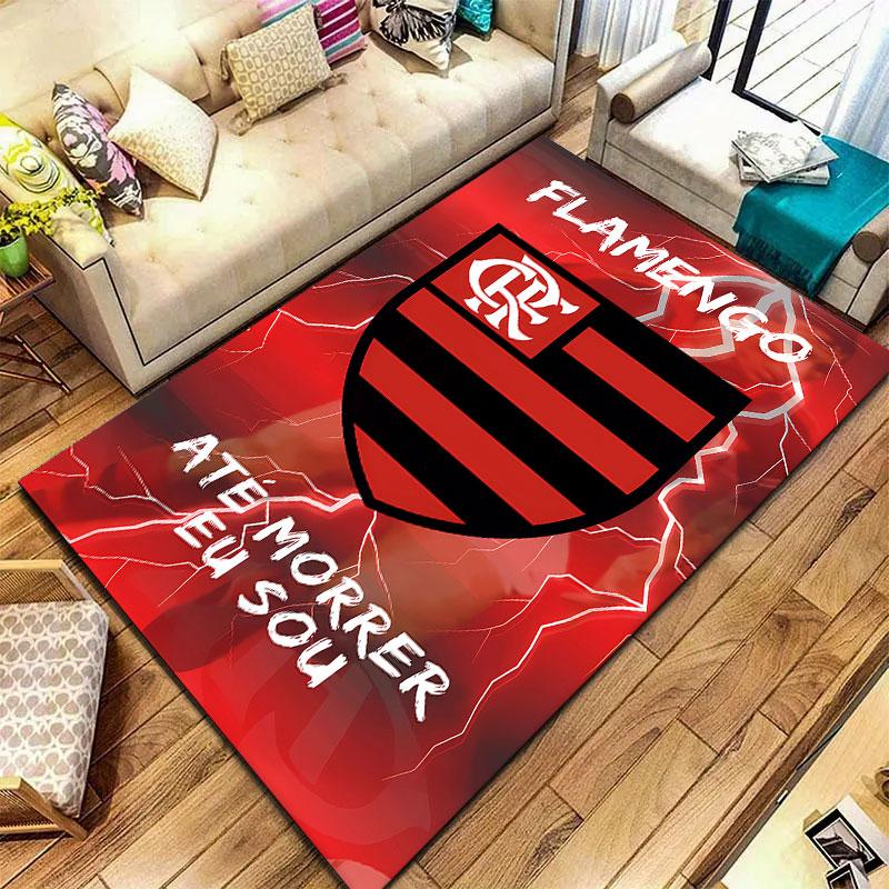 Clube De Regatas Do Flamengo Carpet Rug for Living Room Bedroom Home Sofa Decoration,Kids Play Non-slip Floor Mat