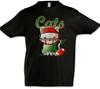 Cats Football Kids Boys T-Shirt Cat Cat Cats Helmet Fun Player Love-