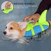 Pet Dog Life Jacket Pets Cat Dogs Life Jackets Puppy Cats Large Dogs Summer Swimming Safety Vest with Handle Rescue Clothes