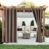 Cortinas Impermeables para Exteriores con Protección Solar – Protección UV, Terminadas y Elegantes