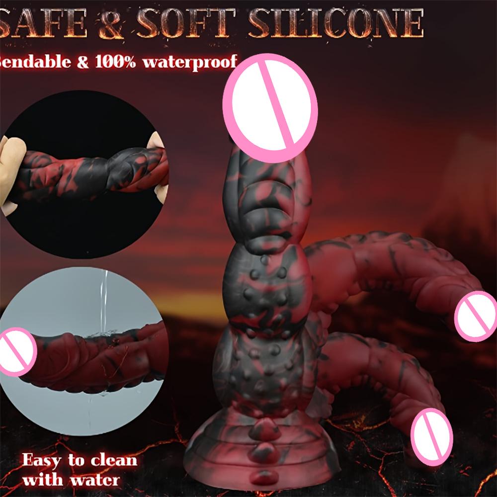 Monster Dildo Huge Thick Dildos with Strong Suction Cup Big  Dildo G Spot Anal Plug Clitoral Stimulation Sex Toy for Women Men