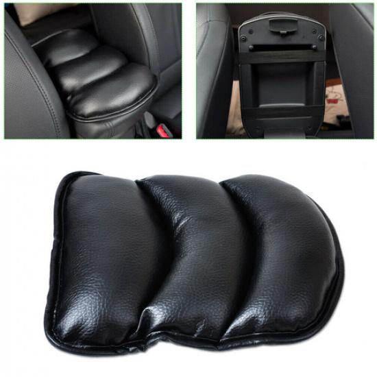 Universal Car Armrest Pad Cover Center Console Seat Box PU Leather Cushion Mat