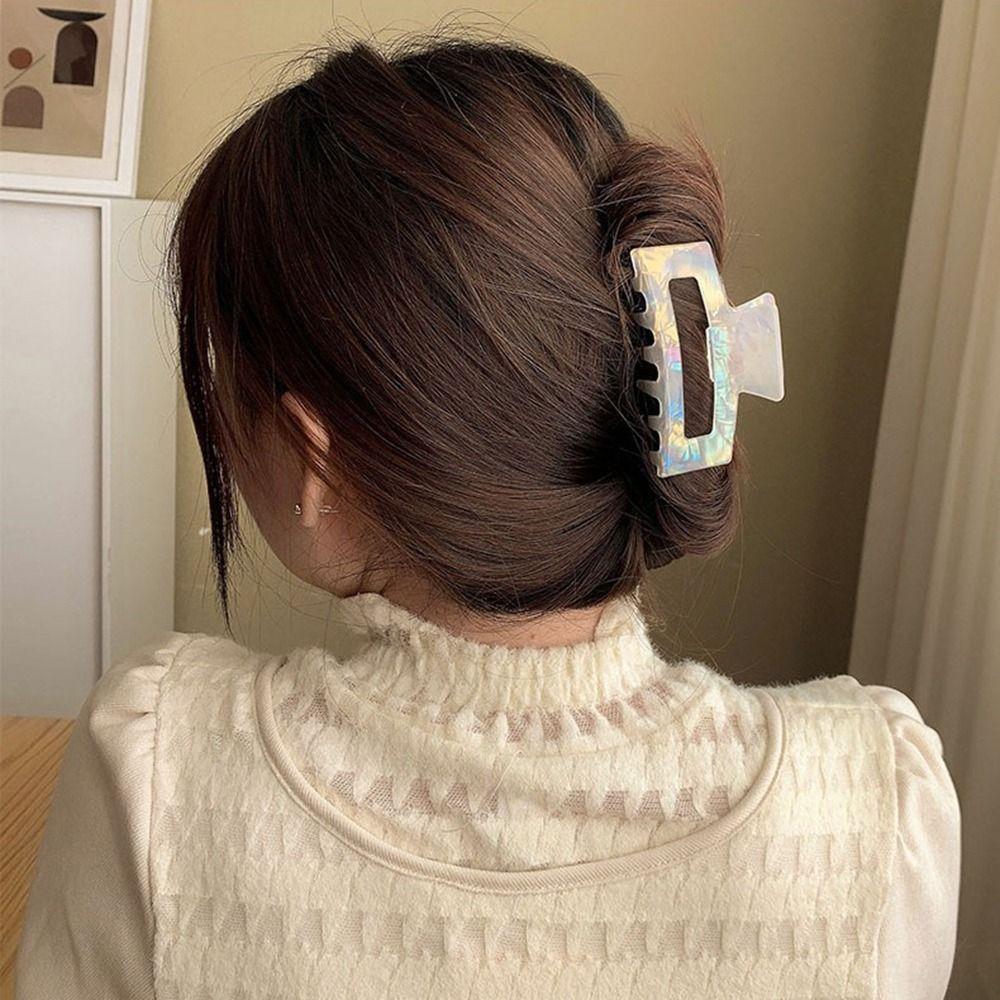 Headwear Temperament Acetic Acid Hair Claw Korean Style Crab Clip Hair Accessories Women Hair Clip