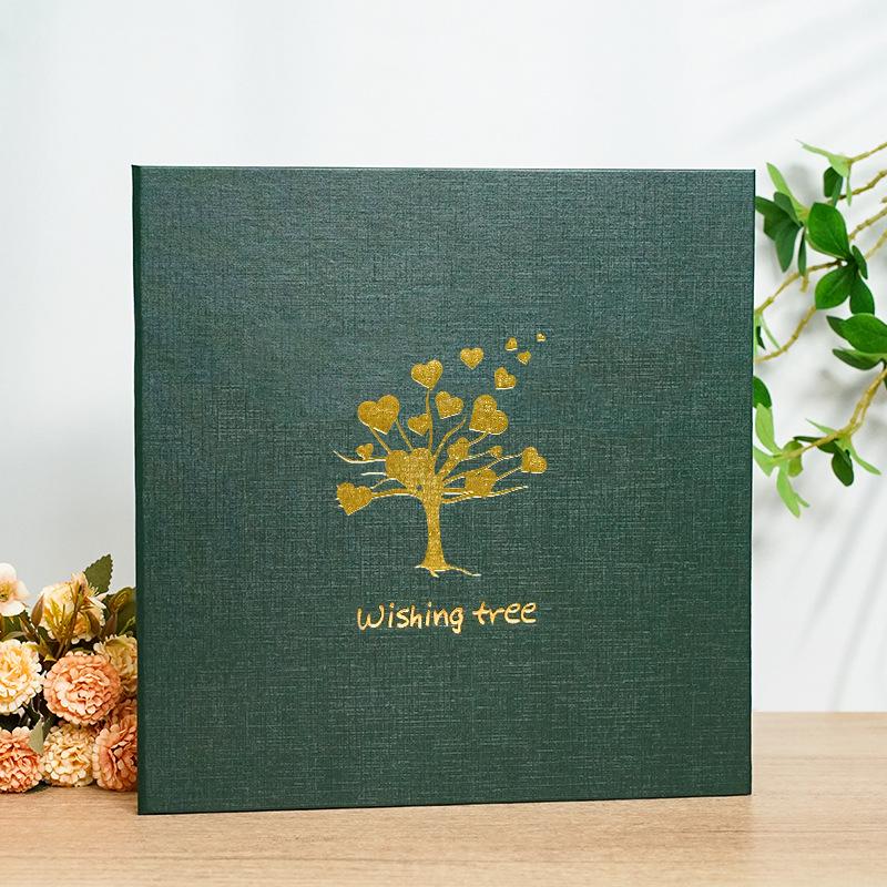 Handmade DIY White Adhesive Photo Album Sheets