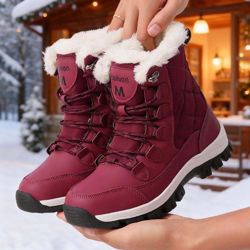 

Men Women Winter Boots NonSlip New New Arrival Warm Protection for Cold Weather Insulated Material for Winter Comfort 36