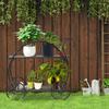 TANGKULA Garden Rack Flower Stand Iron Ivy Stand Gardening Rack Flower Rack Bonsai Shelf Plant Shelf Potted Plant Stand Flower Stand Iron Garden