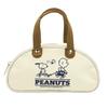 Nakajima Corporation SNOOPY Bolsa Necessaire Retrô, Branca, Personagem, 217622-25