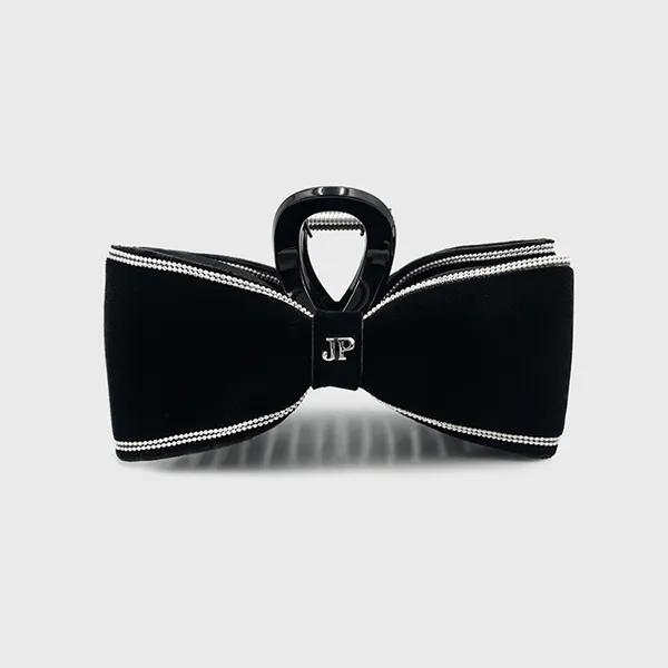 Line Velvet Ribbon Hair Clip JP-25-159CC
